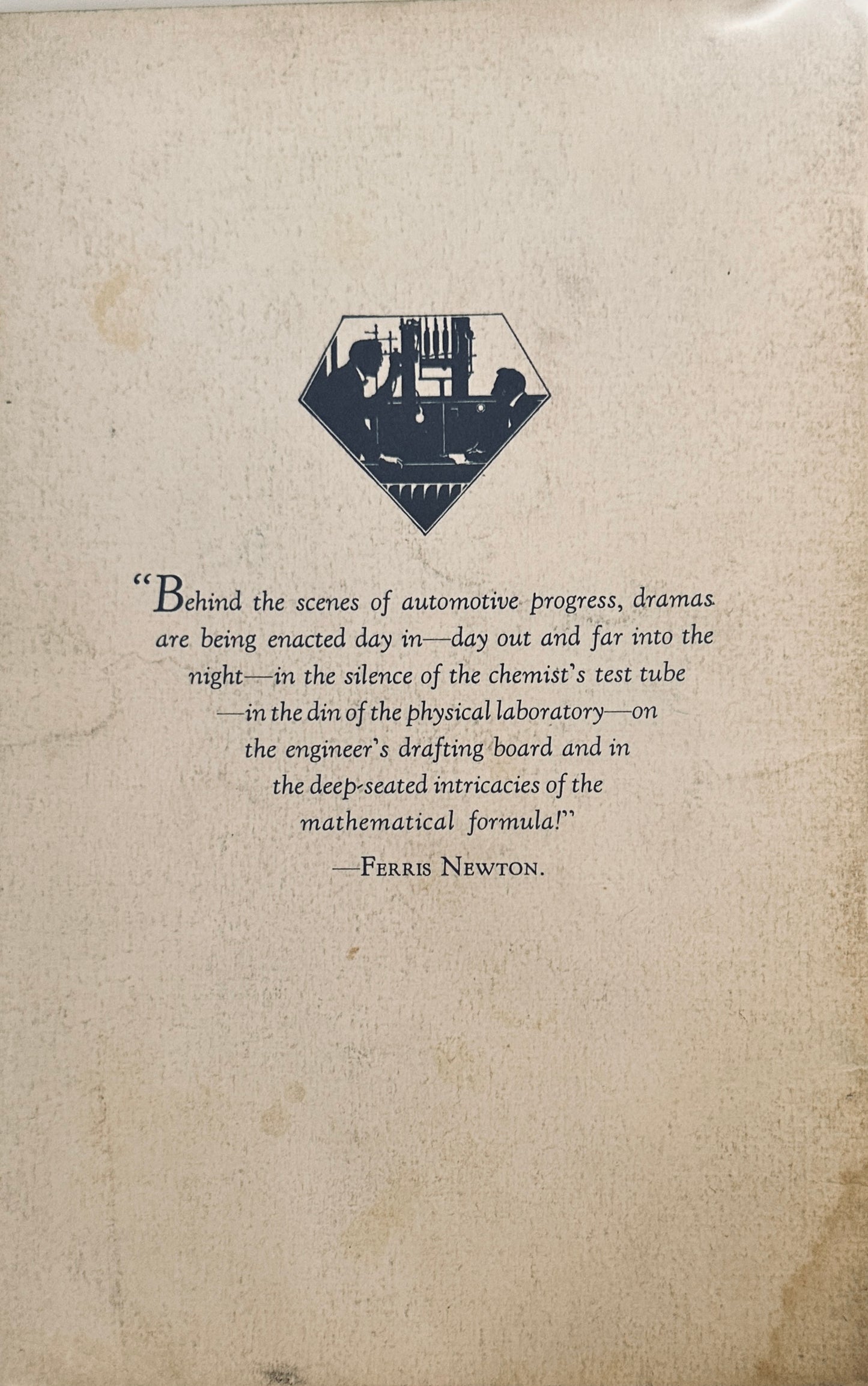 1938 Chemistry & Wheels General Motors Booklet