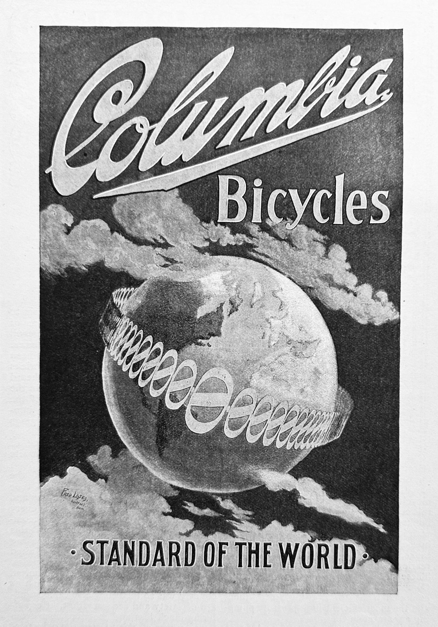 1897 Columbia Bicycles Full Page Antique Ad #N1271