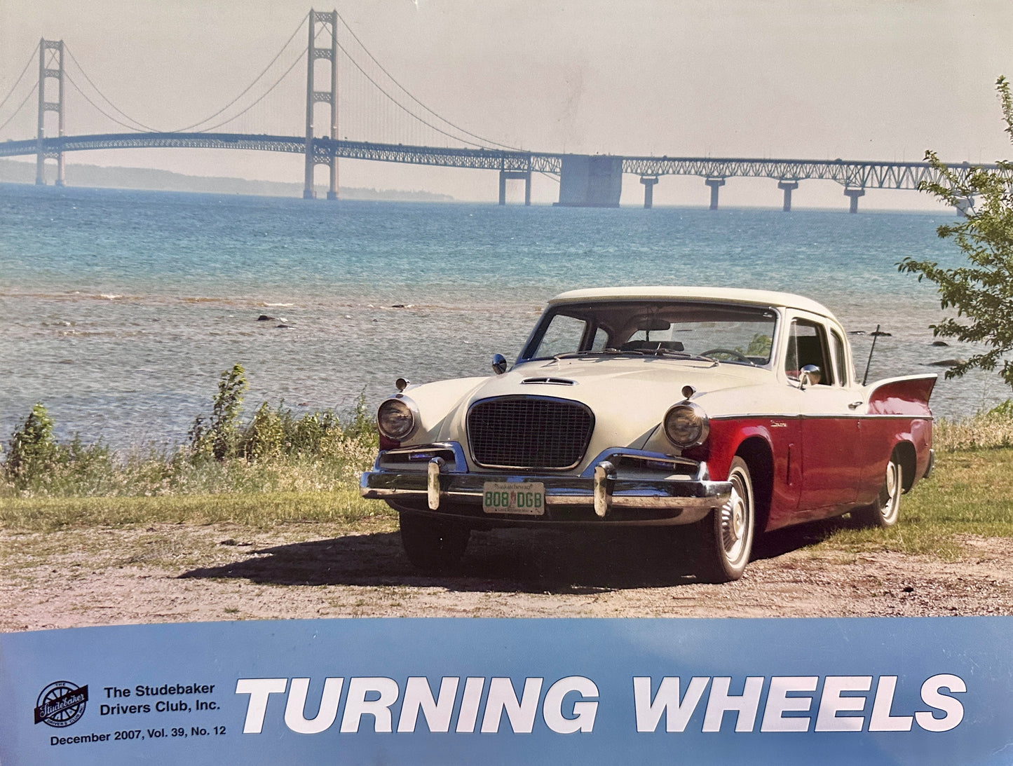 2007 Turning Wheels Set of 12 - Studebaker Drivers Club Magazines SDC-1200