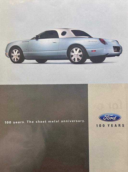 2003 Ford T-bird Thunderbird Magazine Ad #A119