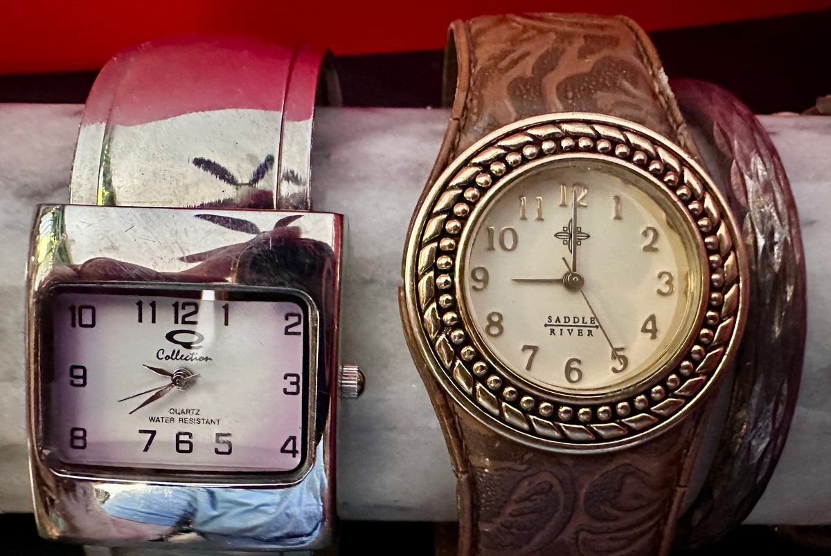 Fashion Watches & Bracelets All Cuff Style 1950's-1980's Set of 5