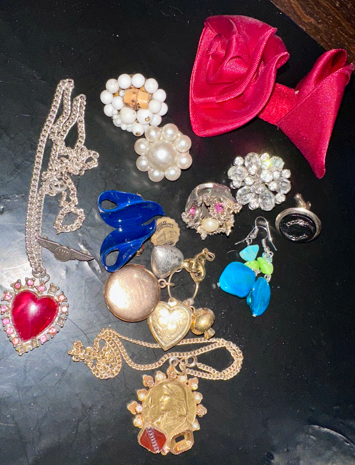 Bulk Jewelry Pieces for Crafting - Misc, Incomplete Pieces Various Materials