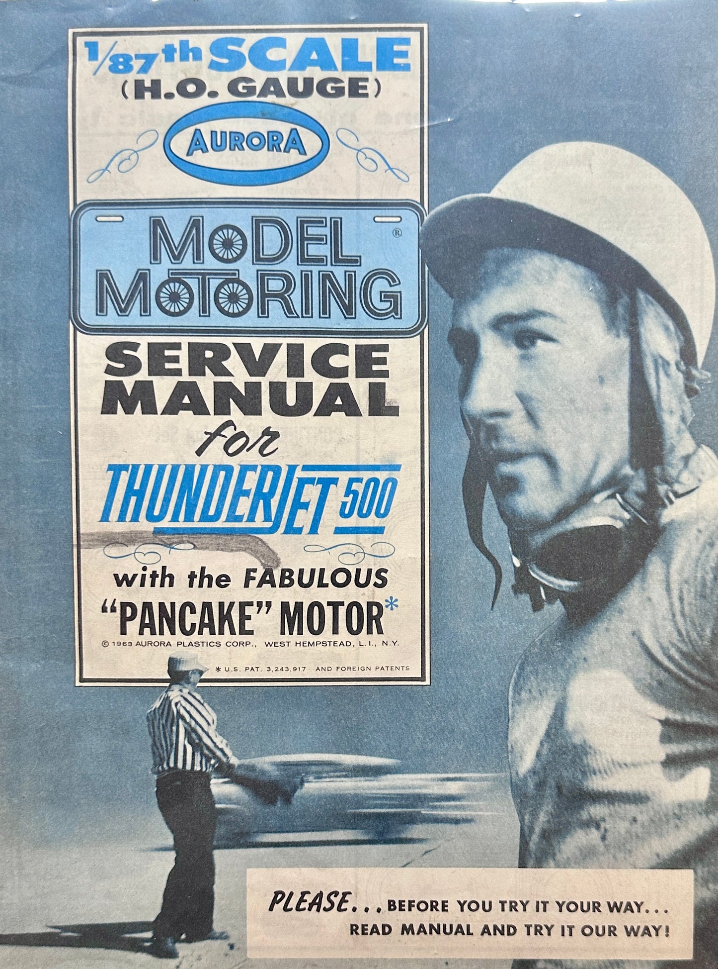 1968 Model Motoring Service Manual for Thunderjet 500 - 48 Pages N700