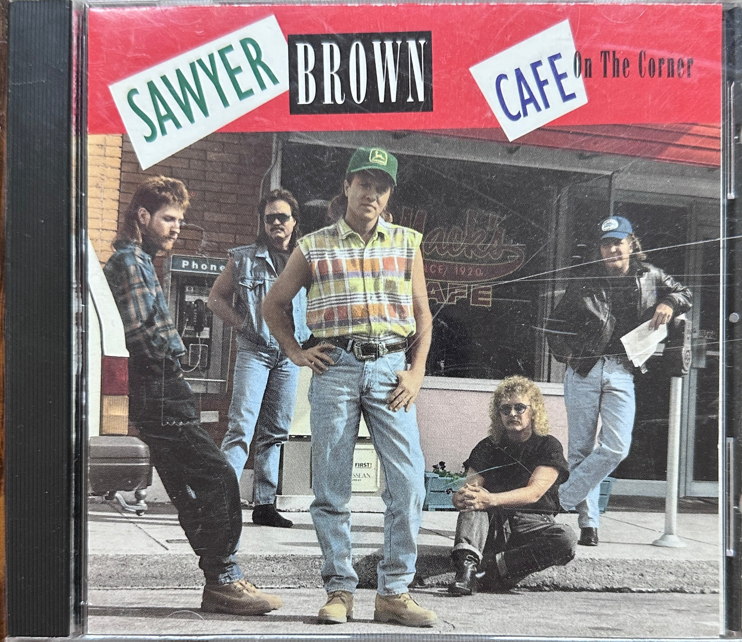 1992 Sawyer Brown Cafe on the Corner Music Cd - Country Curb Records