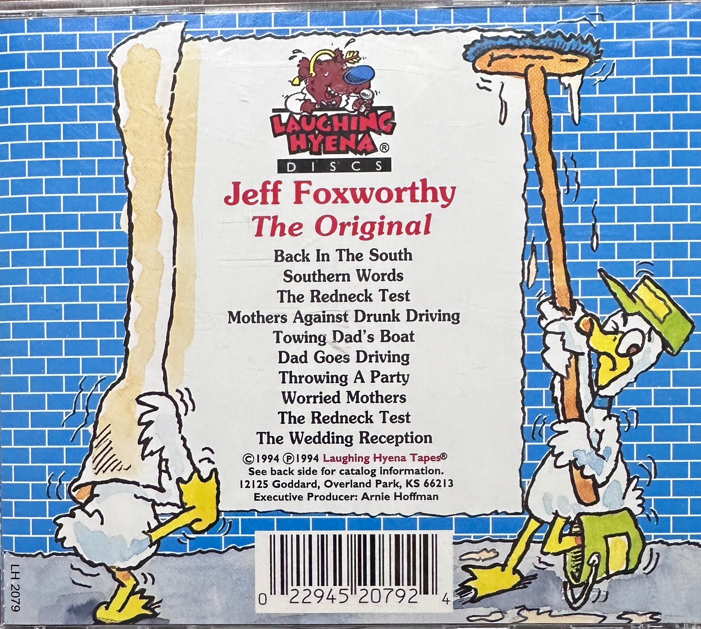 1994 Jeff Foxworthy Comedy CD - Laughing Hyena Discs