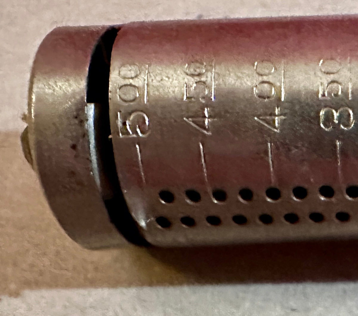 B & R Manufacturing Co. Tubular Pocket Dime Bank CS662026