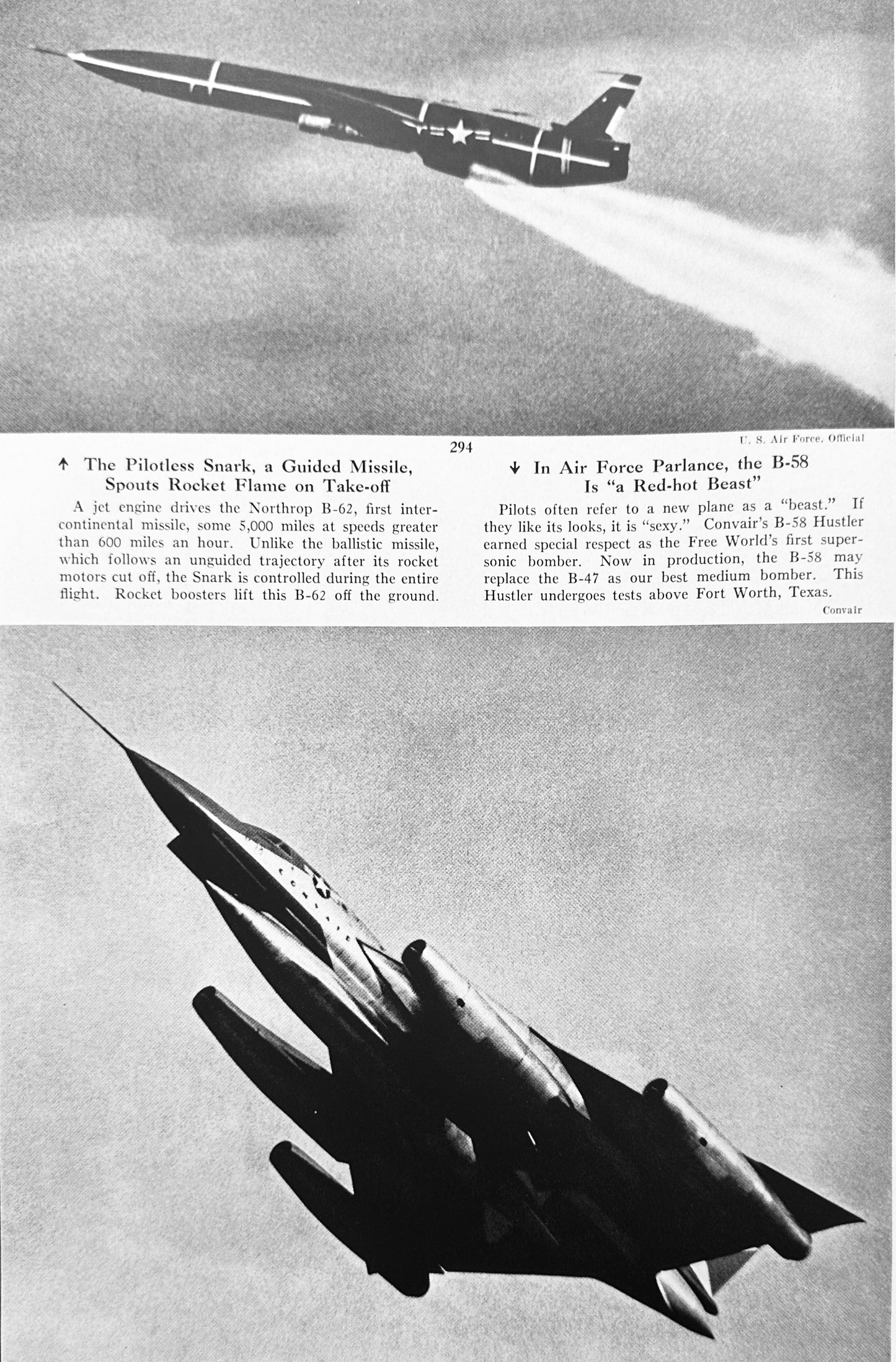 1957 Fledging Wings of the Air Force - First 50 years - Military Aviation 28 pages