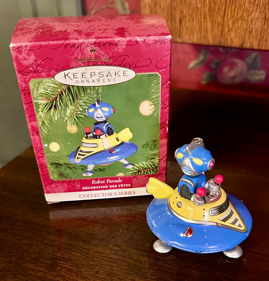 2001 #2 Hallmark Keepsake Ornament - Robot Parade Series