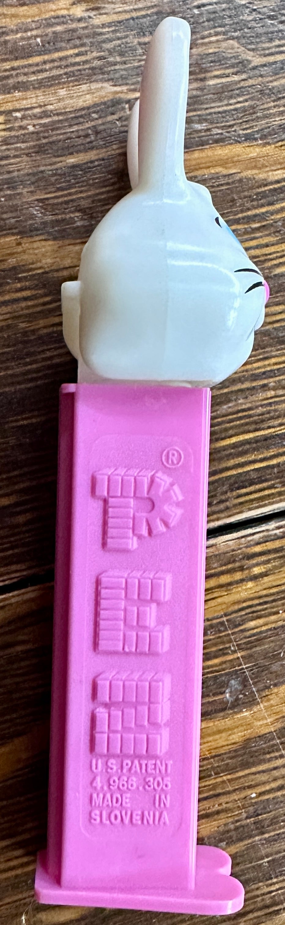 1998 Pink Bunny Rabbit Pez Dispenser - Preowned
