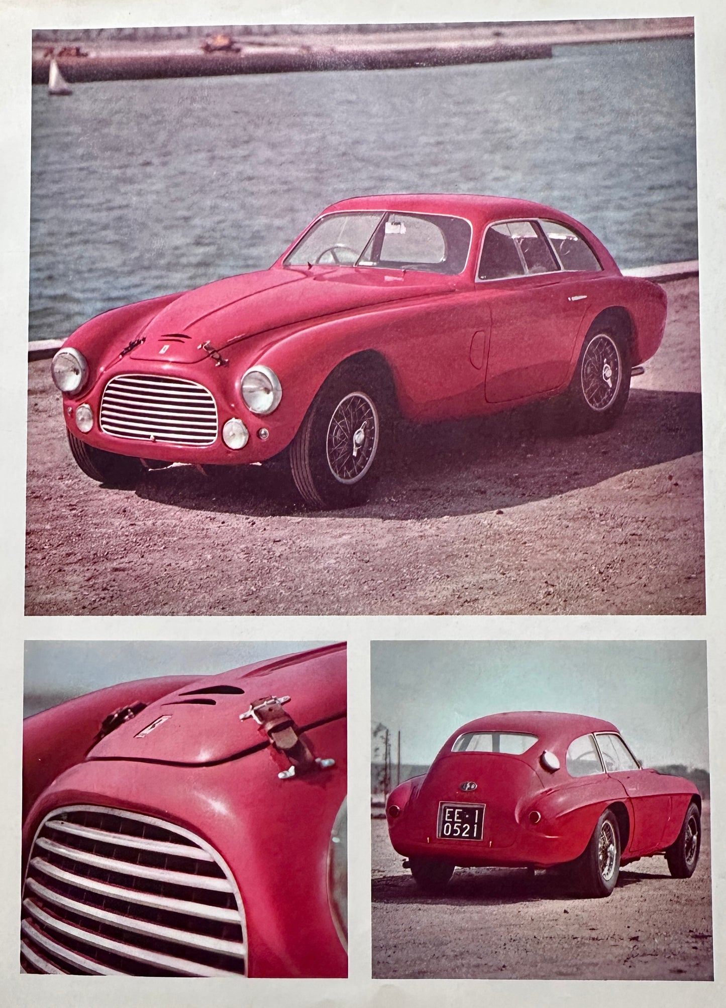 1965 Road & Track Feature Magazine Article on a Ferrari 195 Sport Coupe