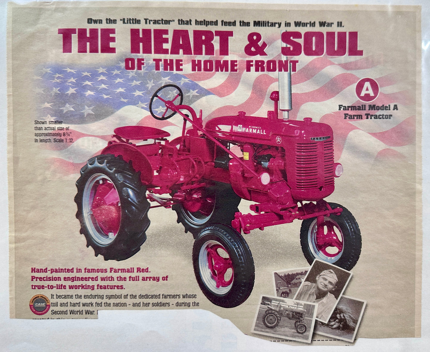 1990's Vintage Farmall Model A and Model M Prints