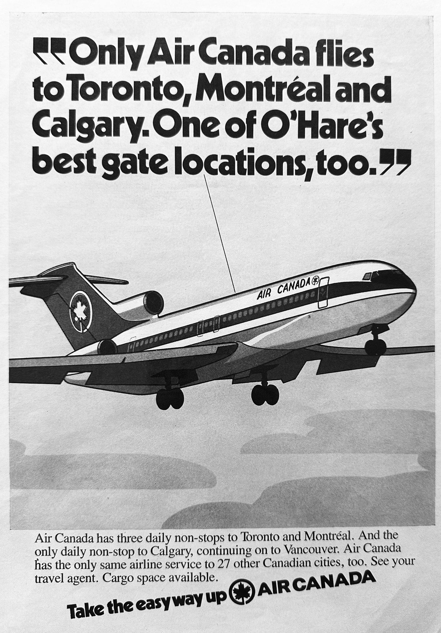1976 Air Canada Commercial Airline Ad