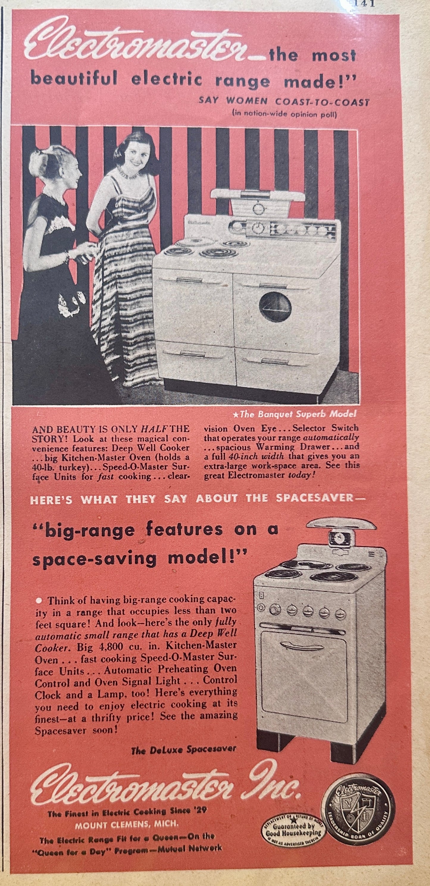 1948 Electromaster - The most Beautiful Range Ever Made!