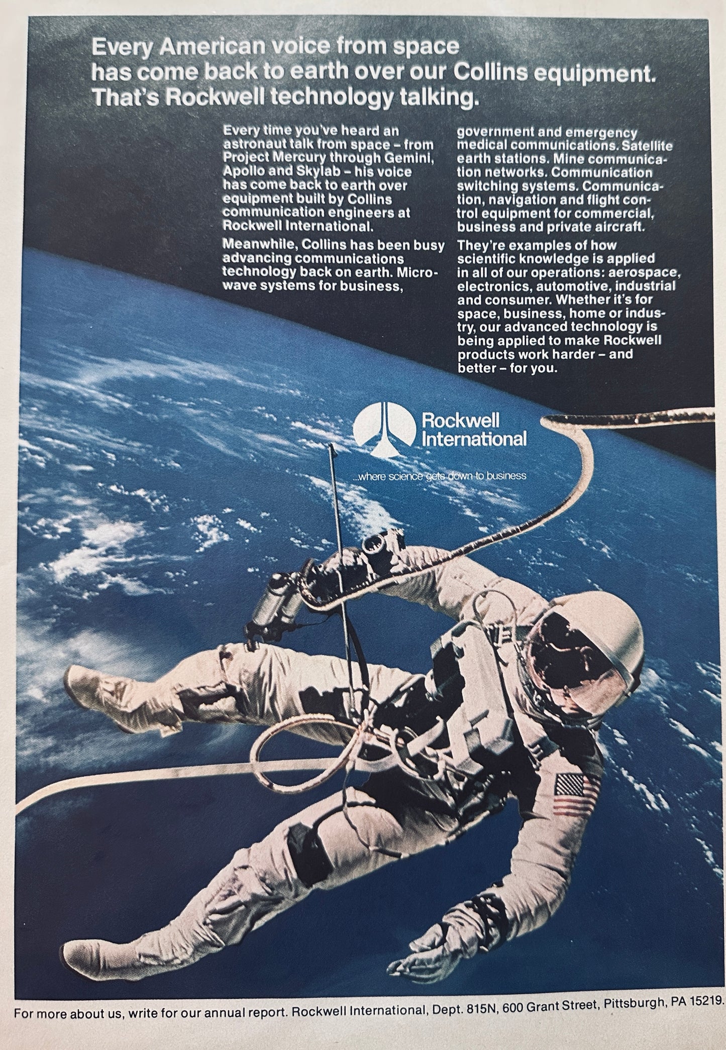 1976 Rockwell International - Communication Technology