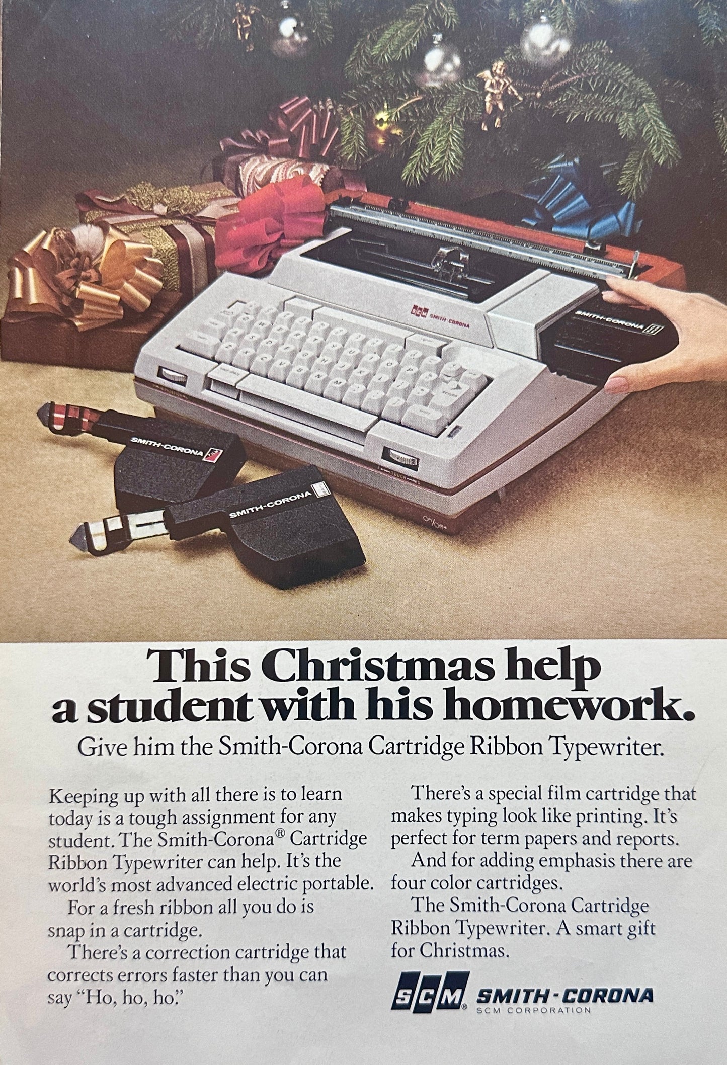 1975 Smith - Corona Catridge Ribbon Typewriter