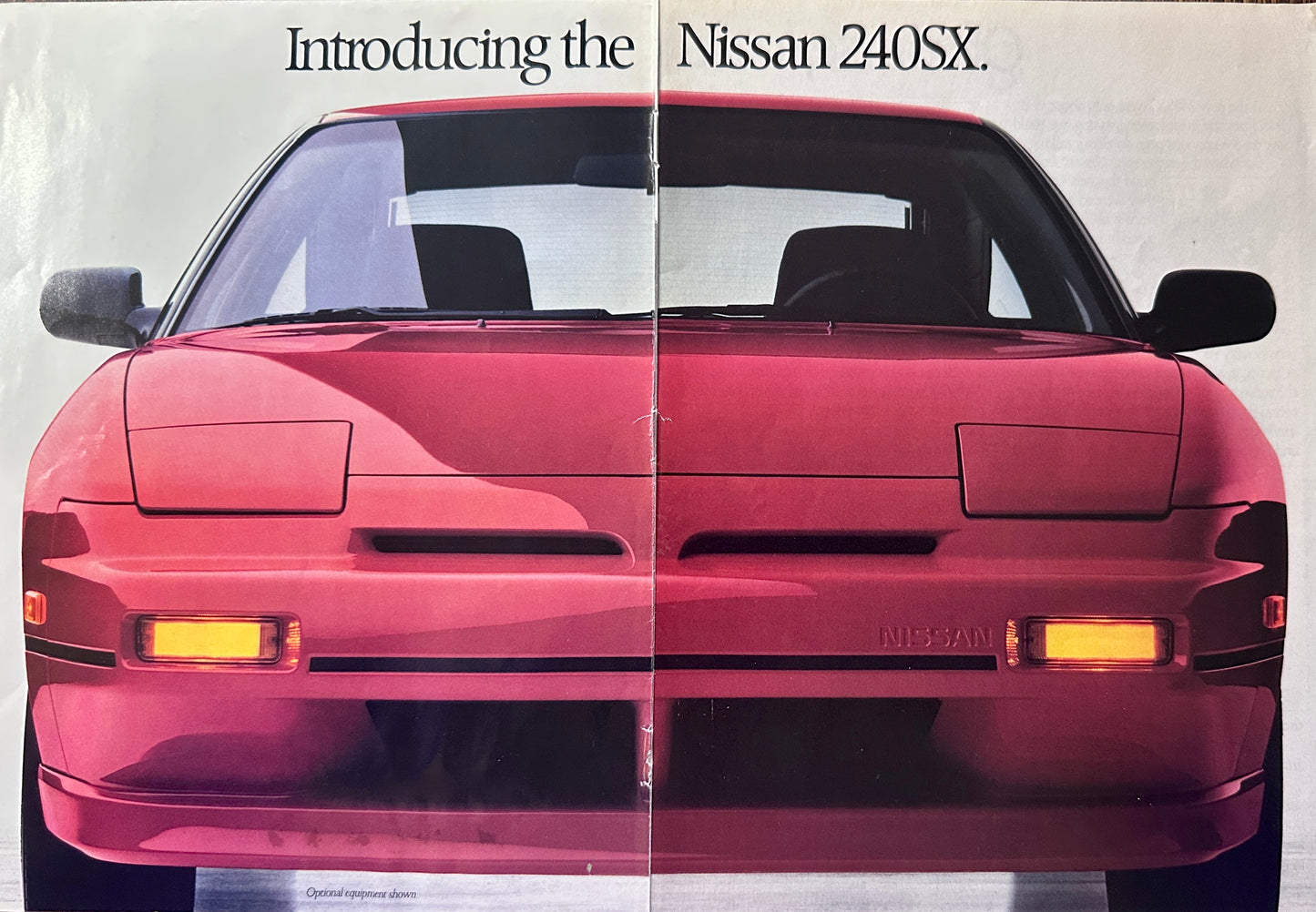 1988 4-Page Nissan 240SX Sports Car Vintage Ad