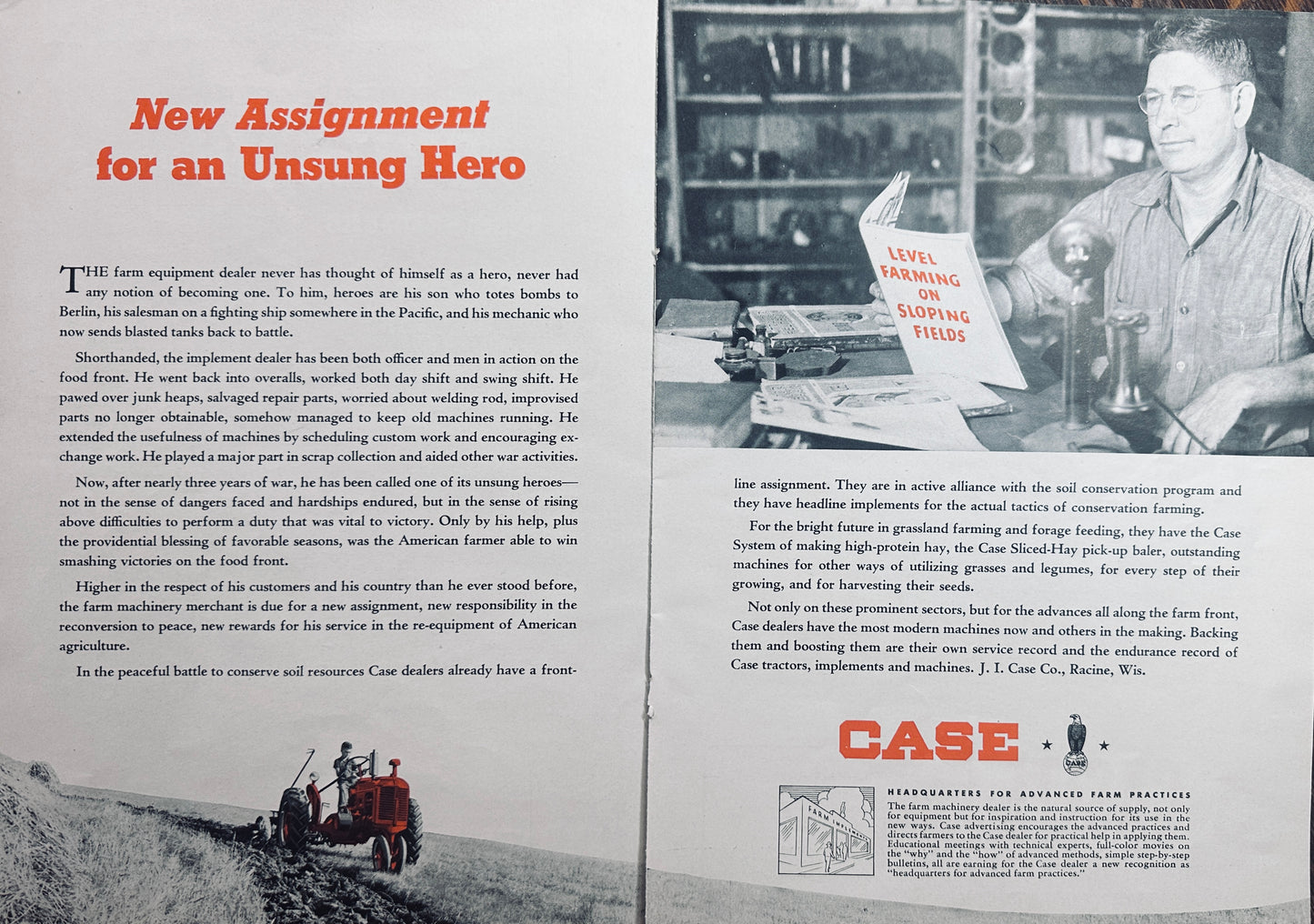 1944 Case Dealership Owners The Unsung Heroes of WWII Here At Home N155
