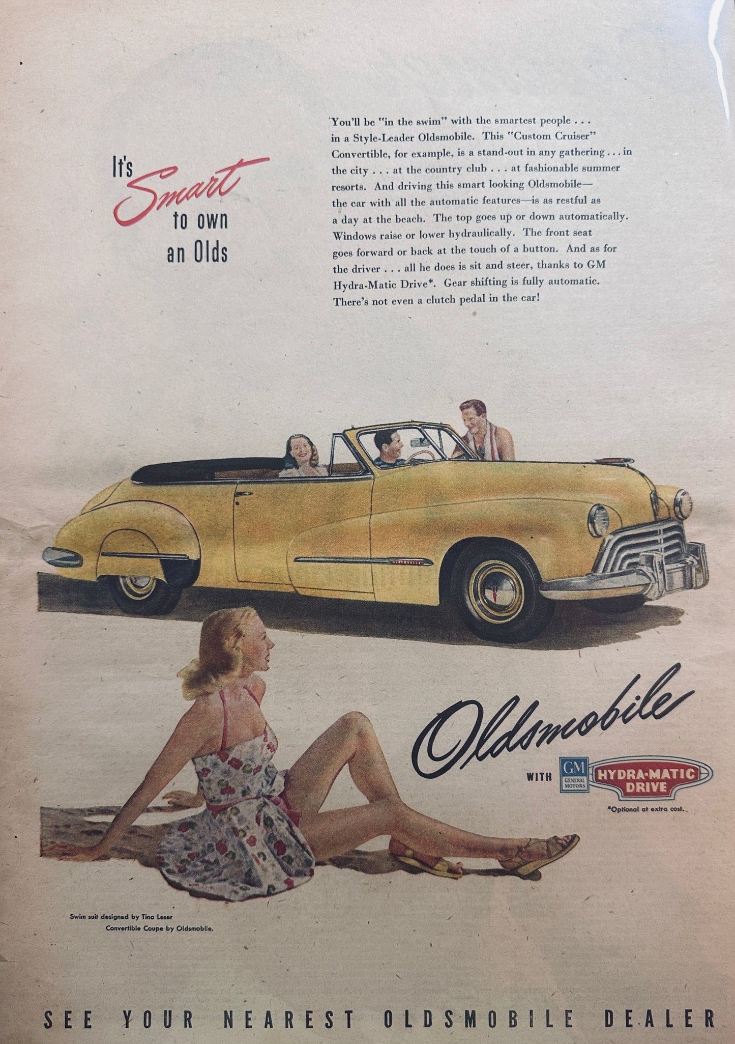 1974 Masterpiece Ad of Yesteryear - #663 - Oldsmobile Custom Cruiser