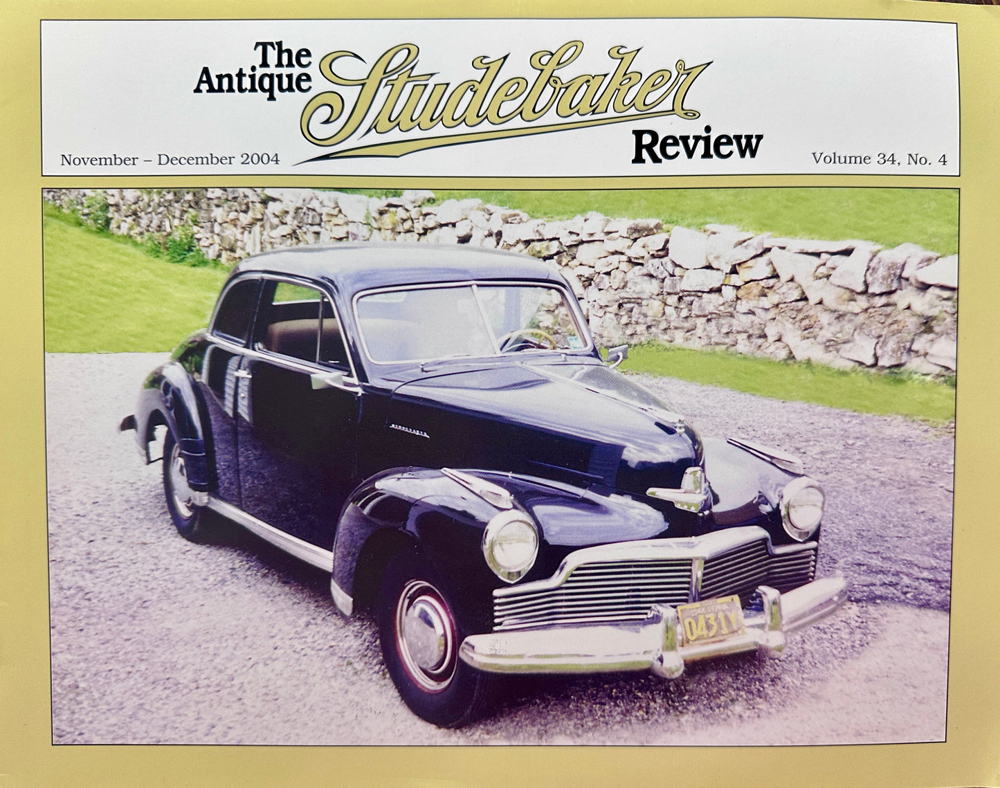2004 the Antique Studebaker Review Nov-Dec Vol 34 No 4 SDC-12
