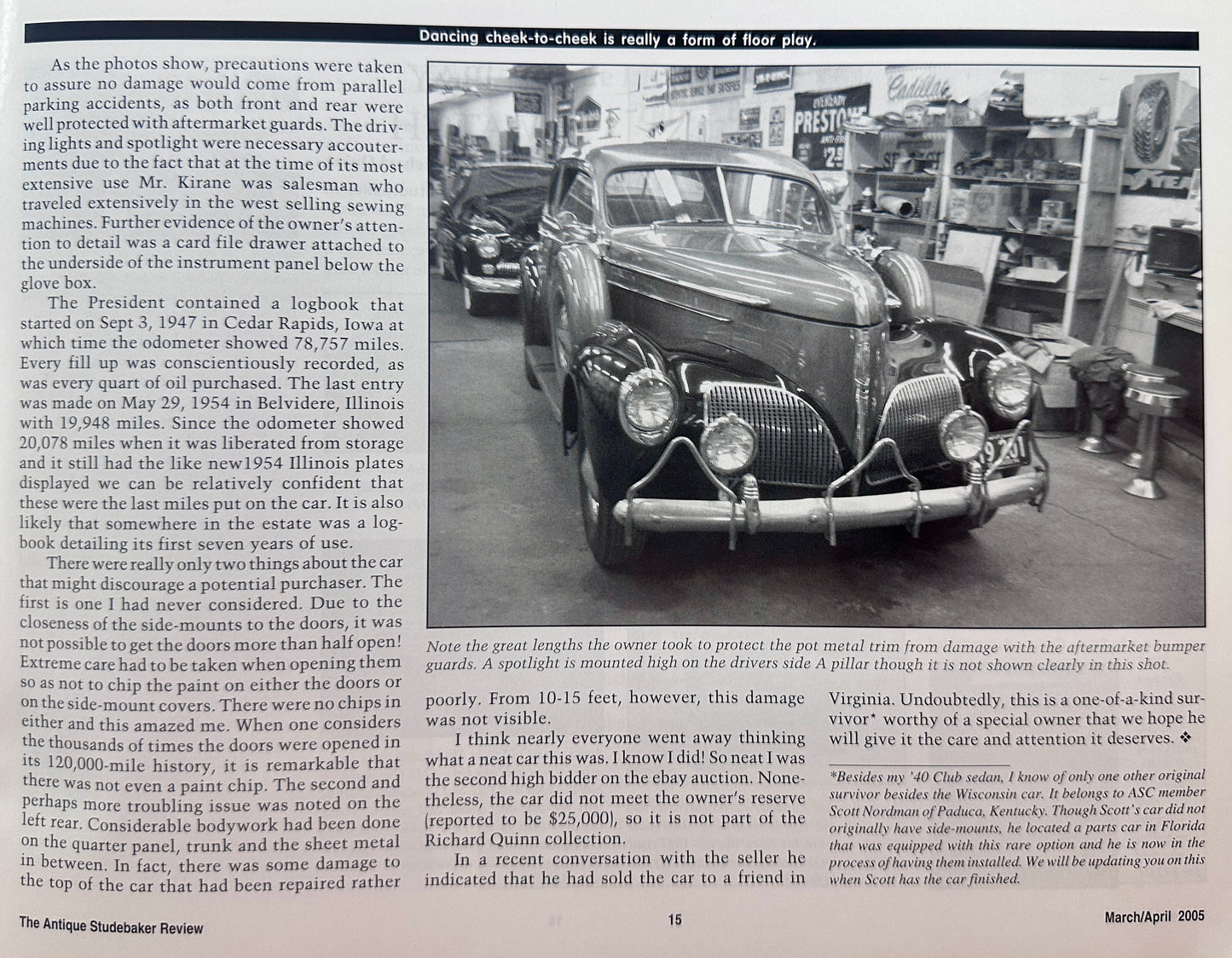 2005 Antique Studebaker Review Mar-Apr Vol.34 No. 6 SDC-19