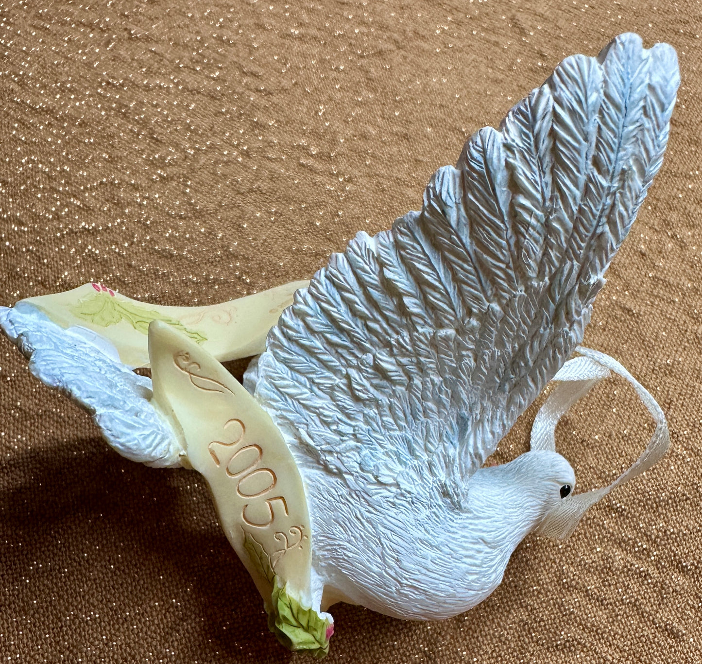 2005 Hallmark Keepsake Ornaments - GodChild - White Dove
