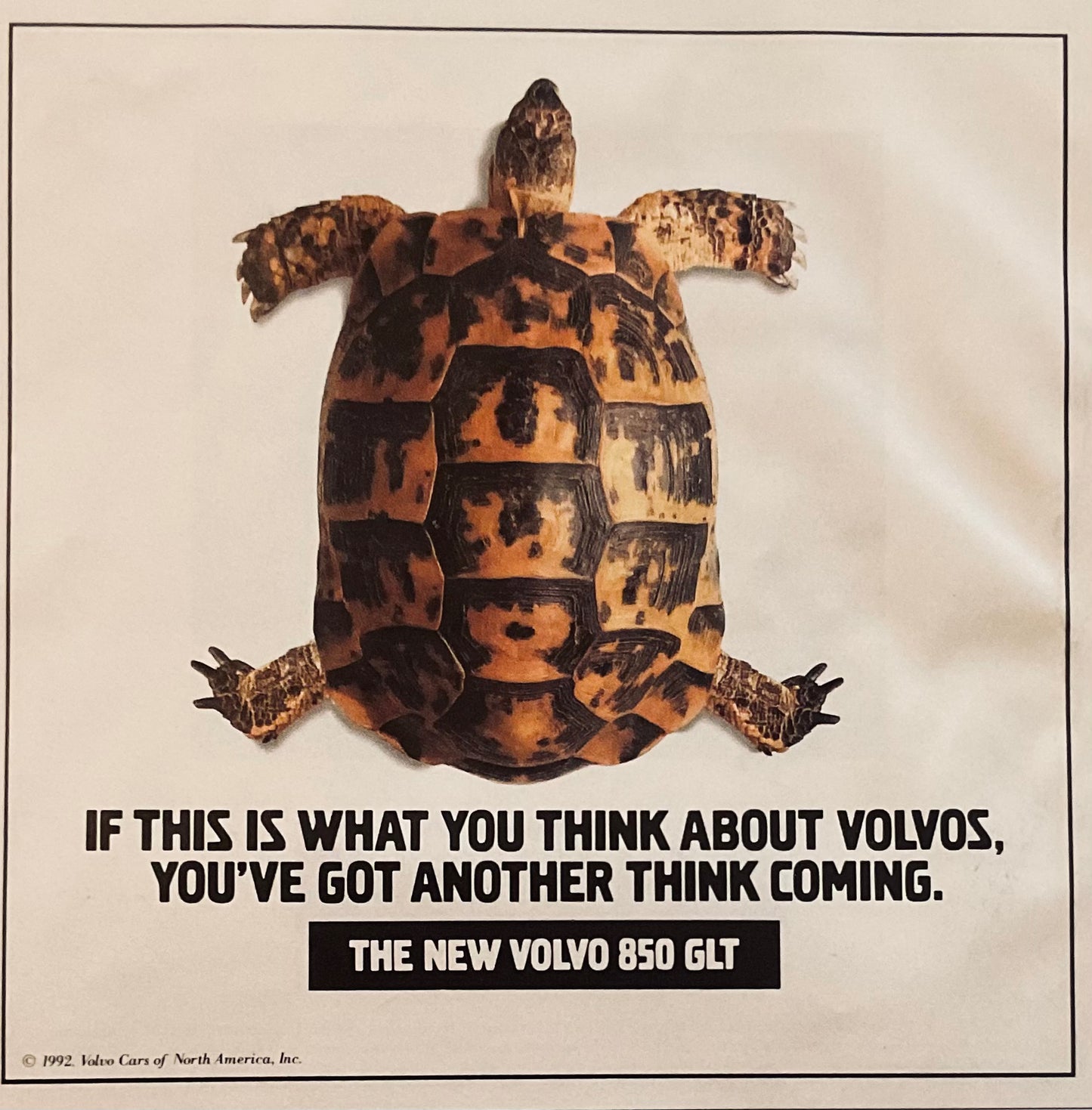 1992 Volvo Magazine Box Ads - Turn the Page