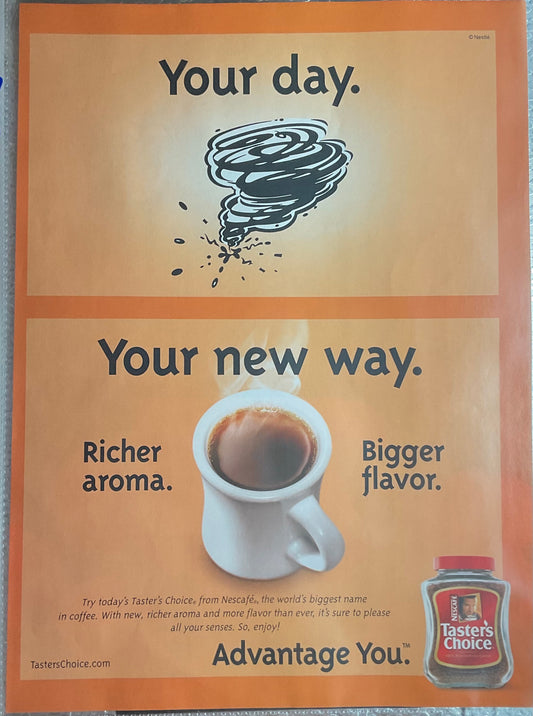 2003 Nescafé Taster’s Choice Coffee Your New Way Magazine Ad