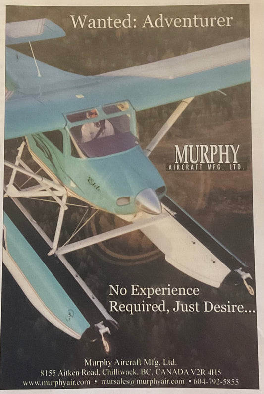 2004 Murphy Elite Seaplane Magazine Ad