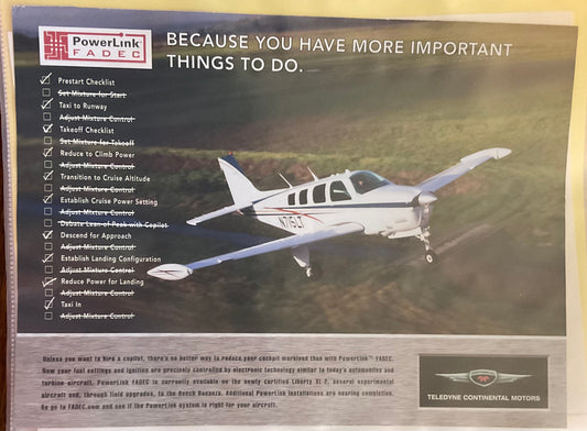 2004 Piper Teledyne Continental Magazine Ad