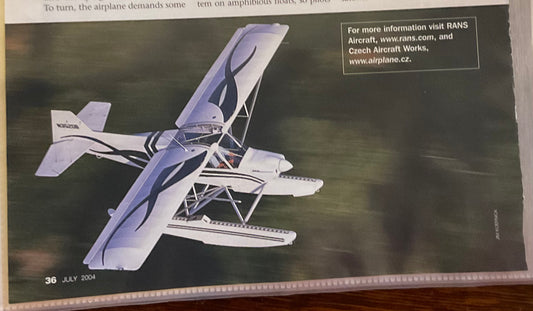 2004 RANS Czech Aircraft Works Magazine Ad