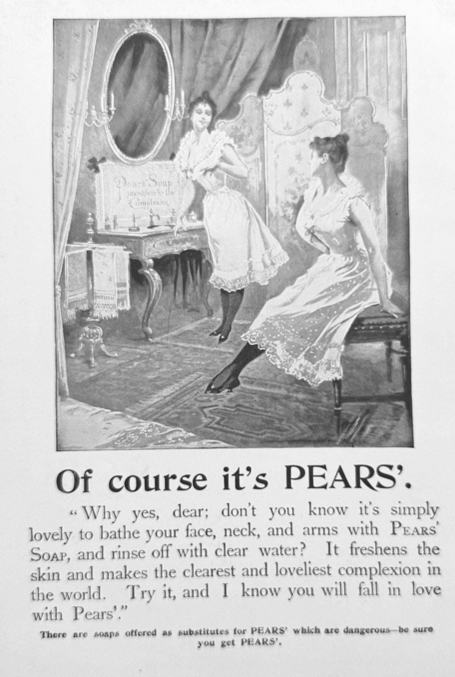1897 Pears' Antique Magazine Ad #N1288