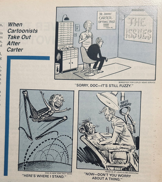 1976 When Cartoonists Take Out After Carter - US News & World Report