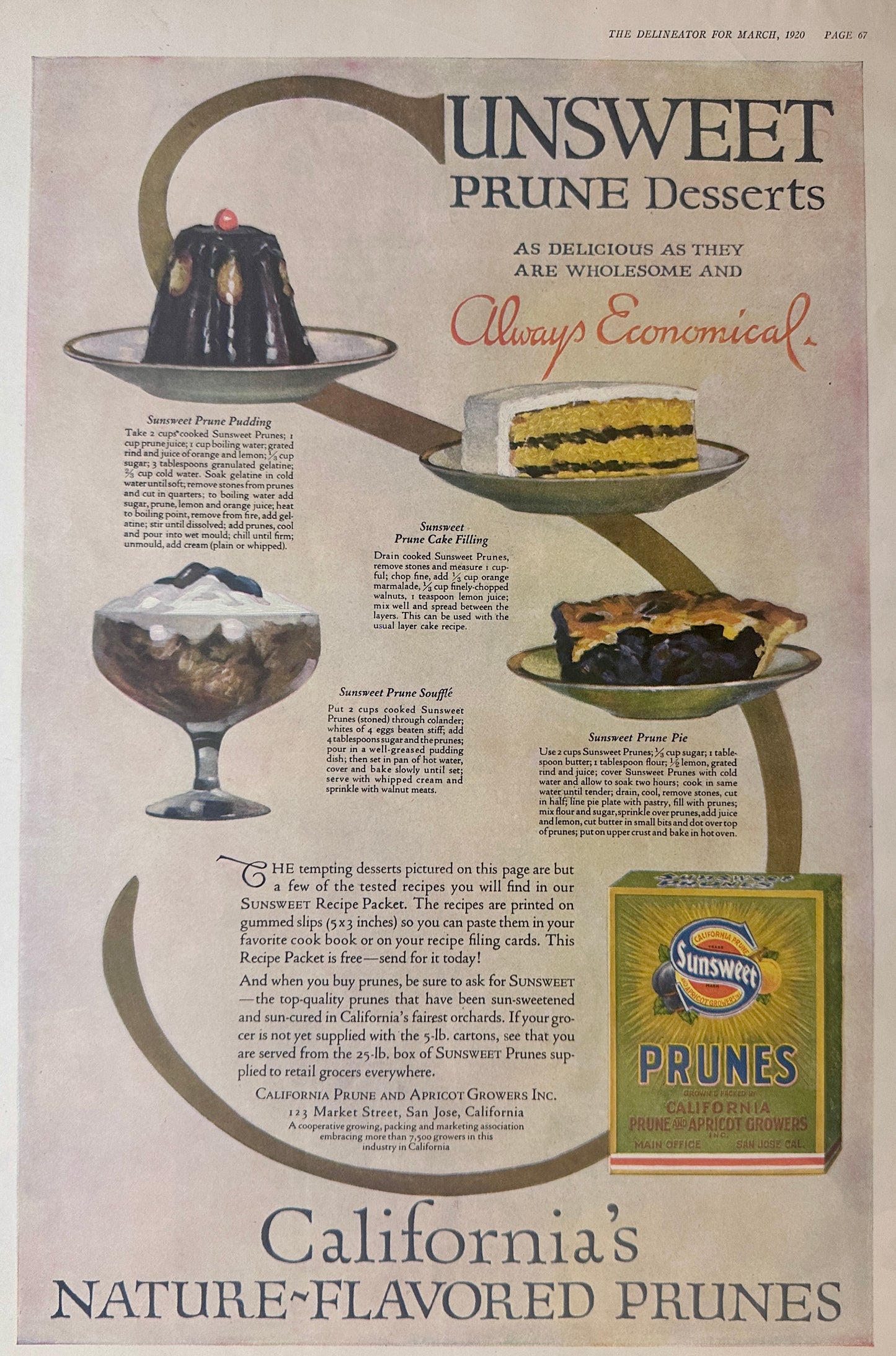 1920's Early Pantry Ads Featuring Fruit Set #111