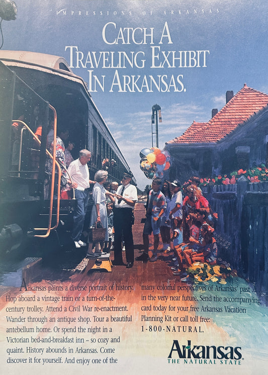 1993 Arkansas Vacation Travel Promotional Ad