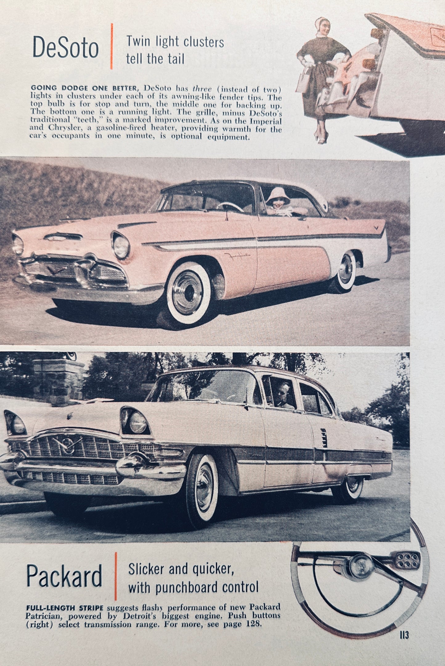 1956 - A Gallery of 1956 Cars - Continental, Cadillac, Dodge, Pontiac & More