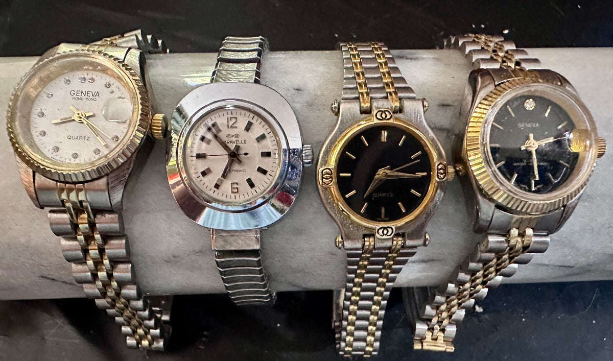 Fashion Watches Women's Men Bulk Lot Various Makers & Condition (12)