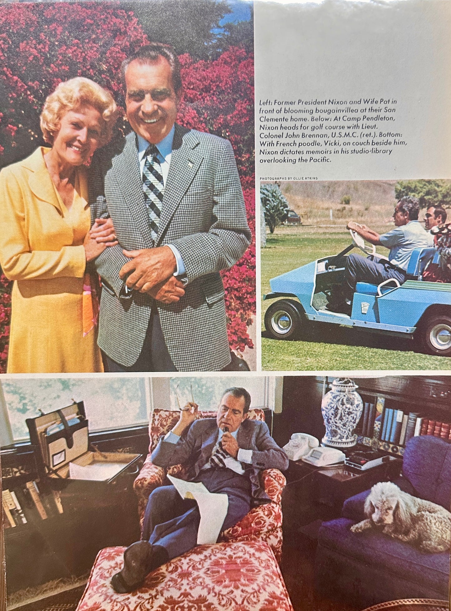 1976 Richard & Pat Nixon Post Presidency Pictures