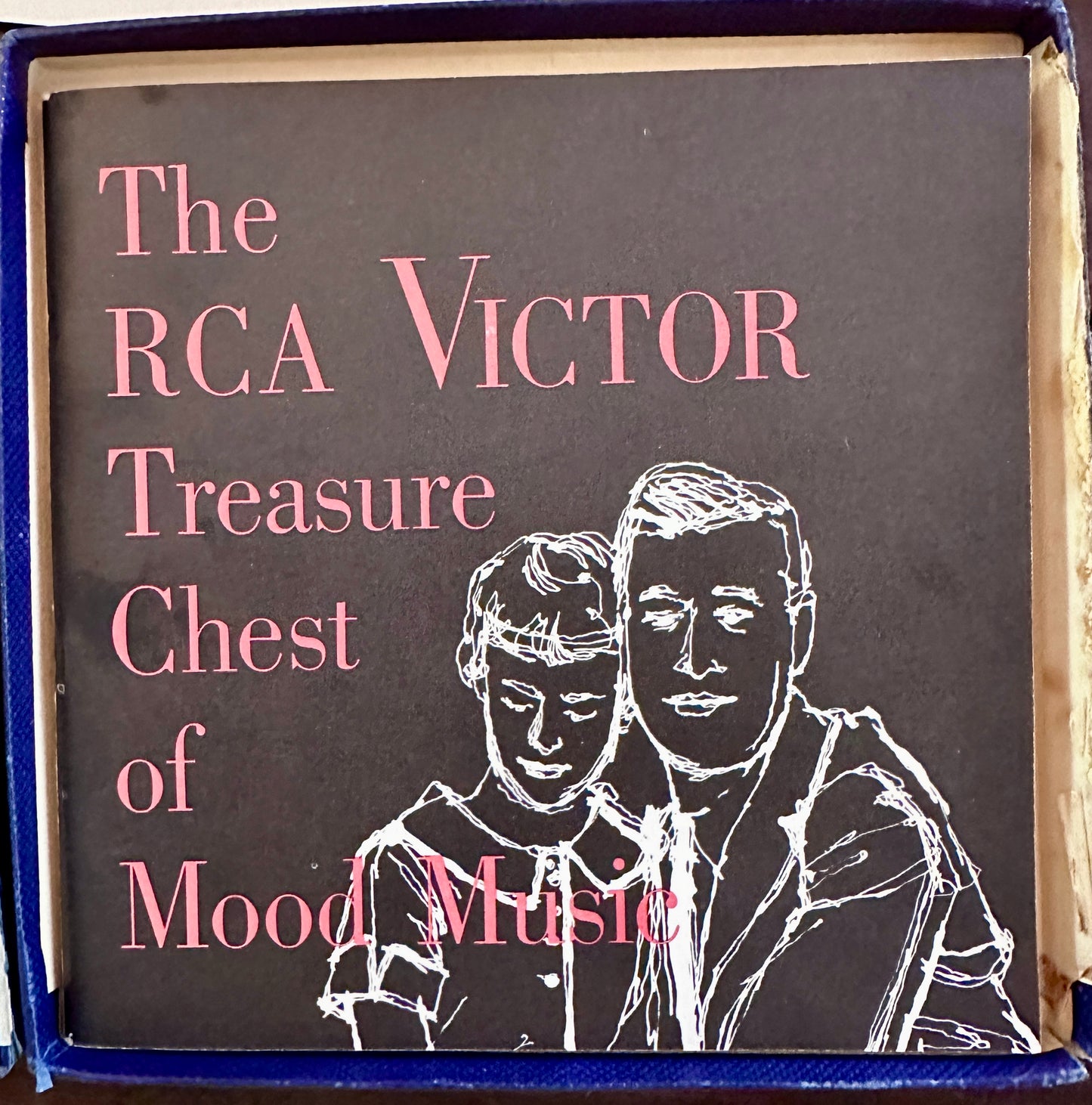 1954 Treasure Chest of Mood Music RCA Victor 45 EP Box Collection