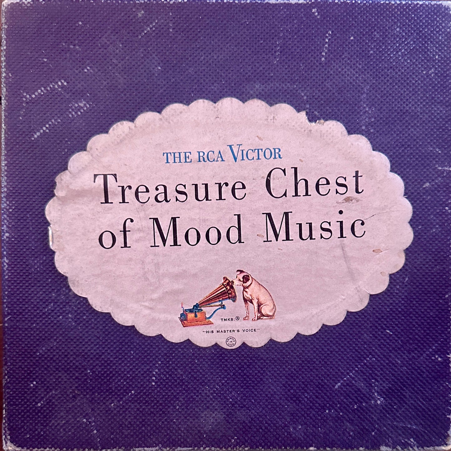 1954 Treasure Chest of Mood Music RCA Victor 45 EP Box Collection