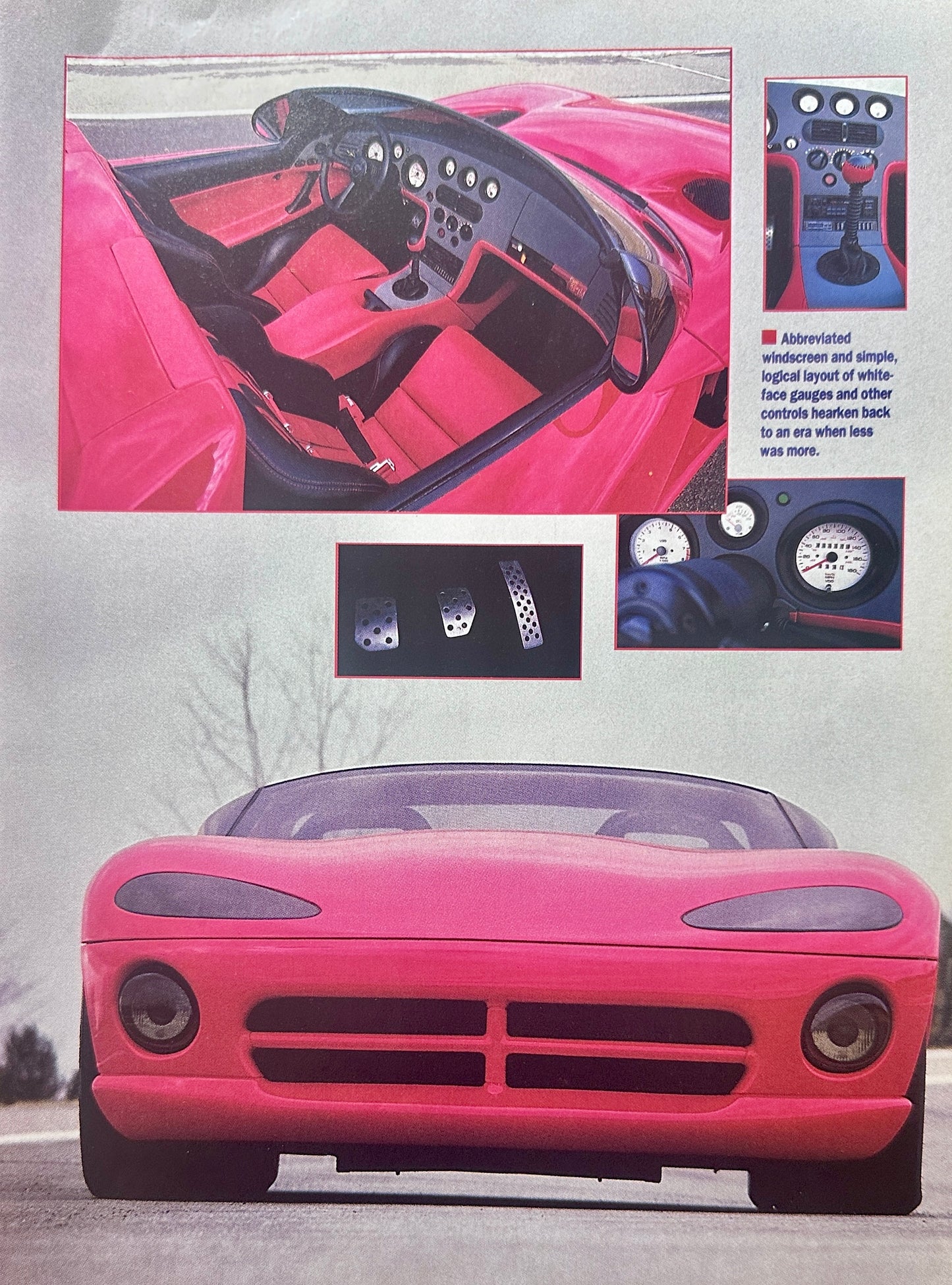 1989 Multipage Dodge Viper Feature Article - Missing final page