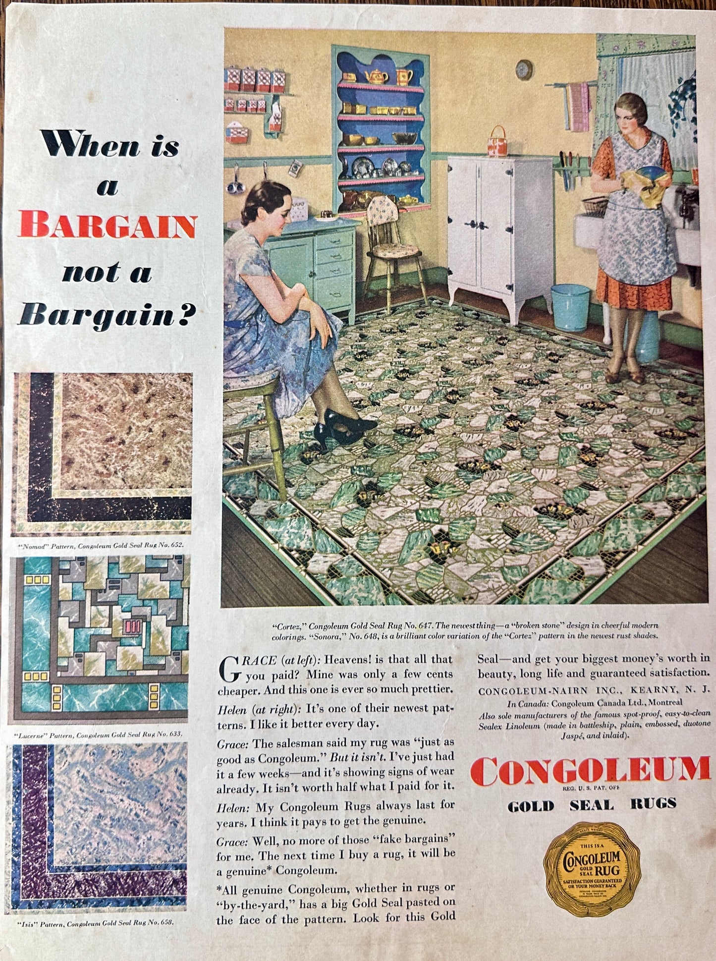 1918 - 1928 Antique Flooring Ads Set #1734