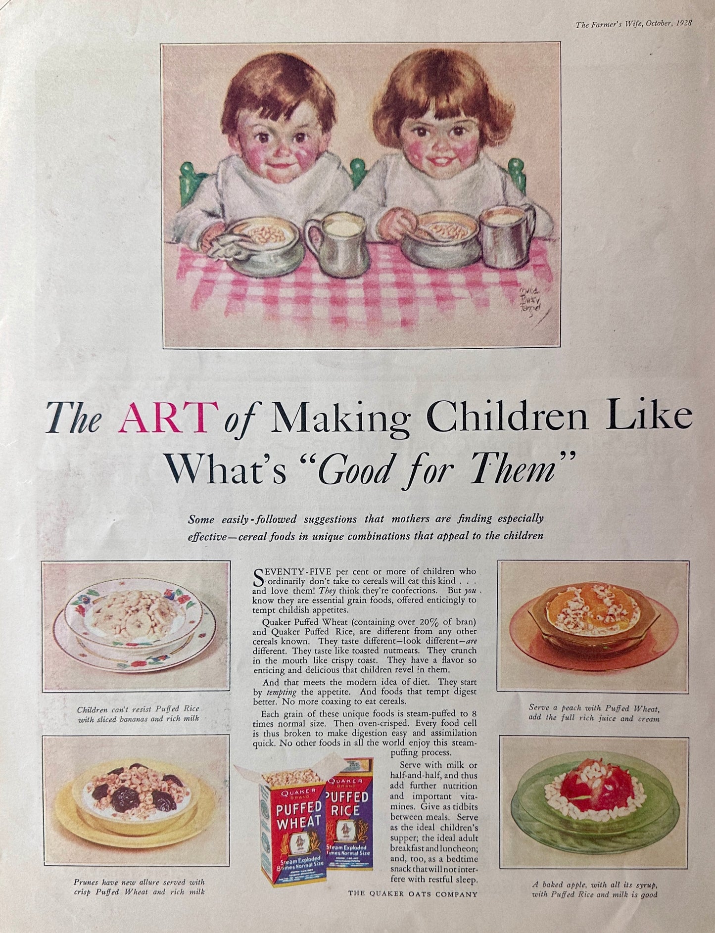 1919-ish Lot of 11 Pantry Ads on 7 Pages Set #1745