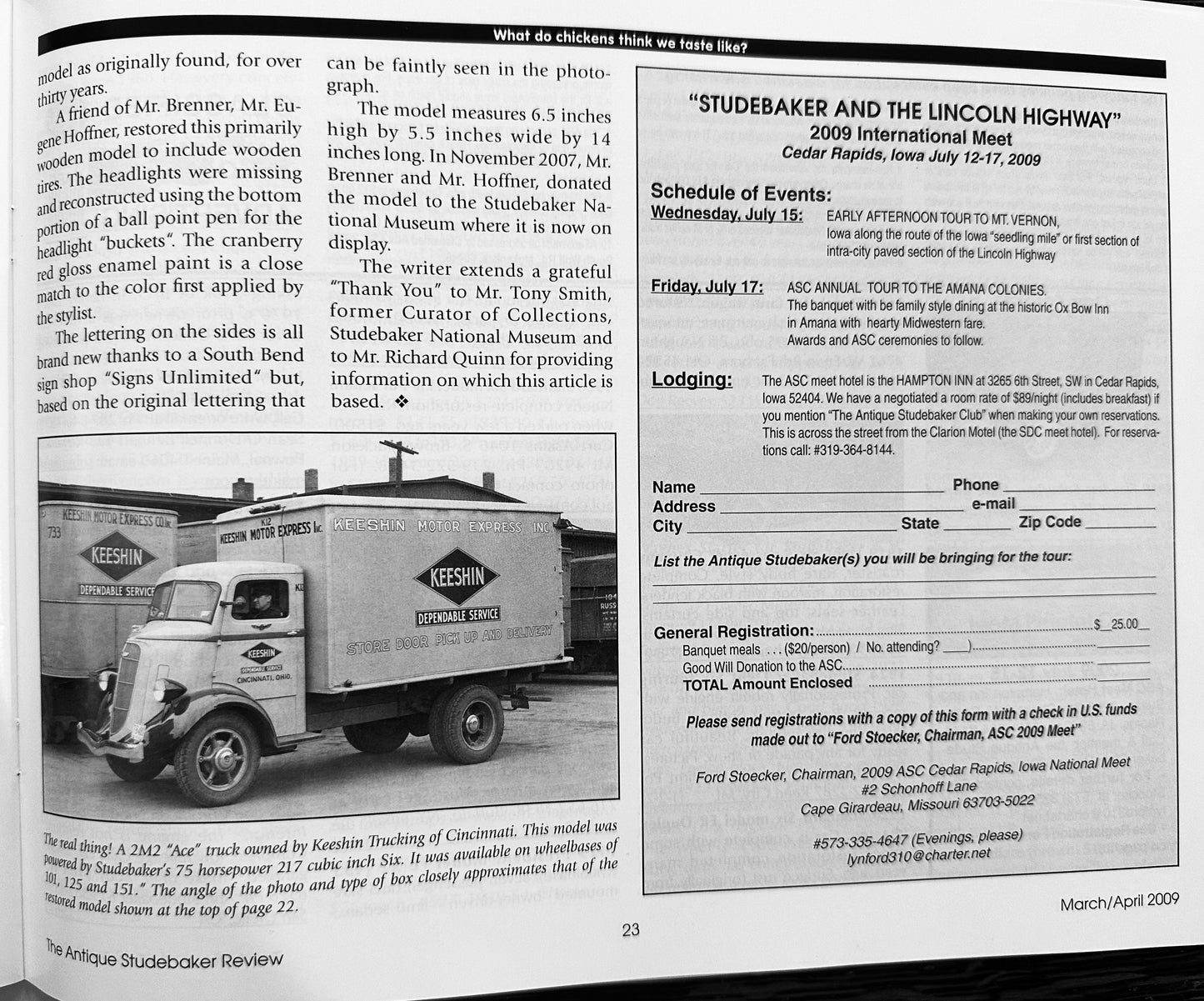 2009 Set of The Antique Studebaker Review - Stud-5