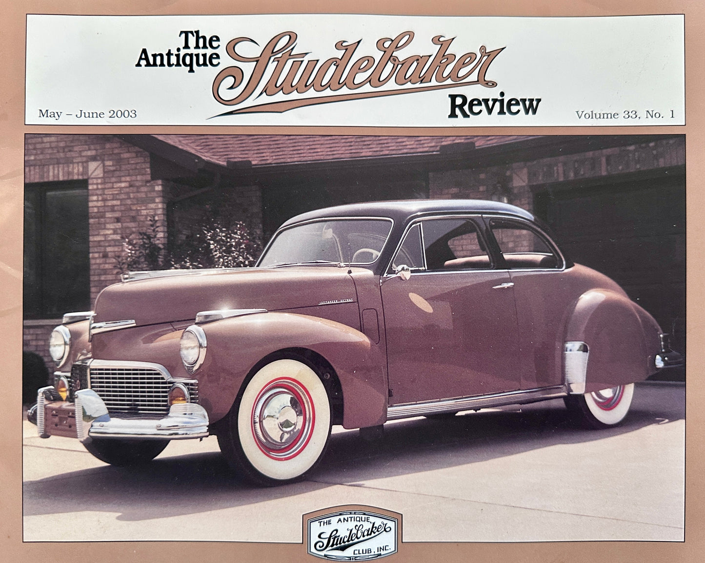 2003 Set of (4) The Antique Studebaker Review Set # STUD-10