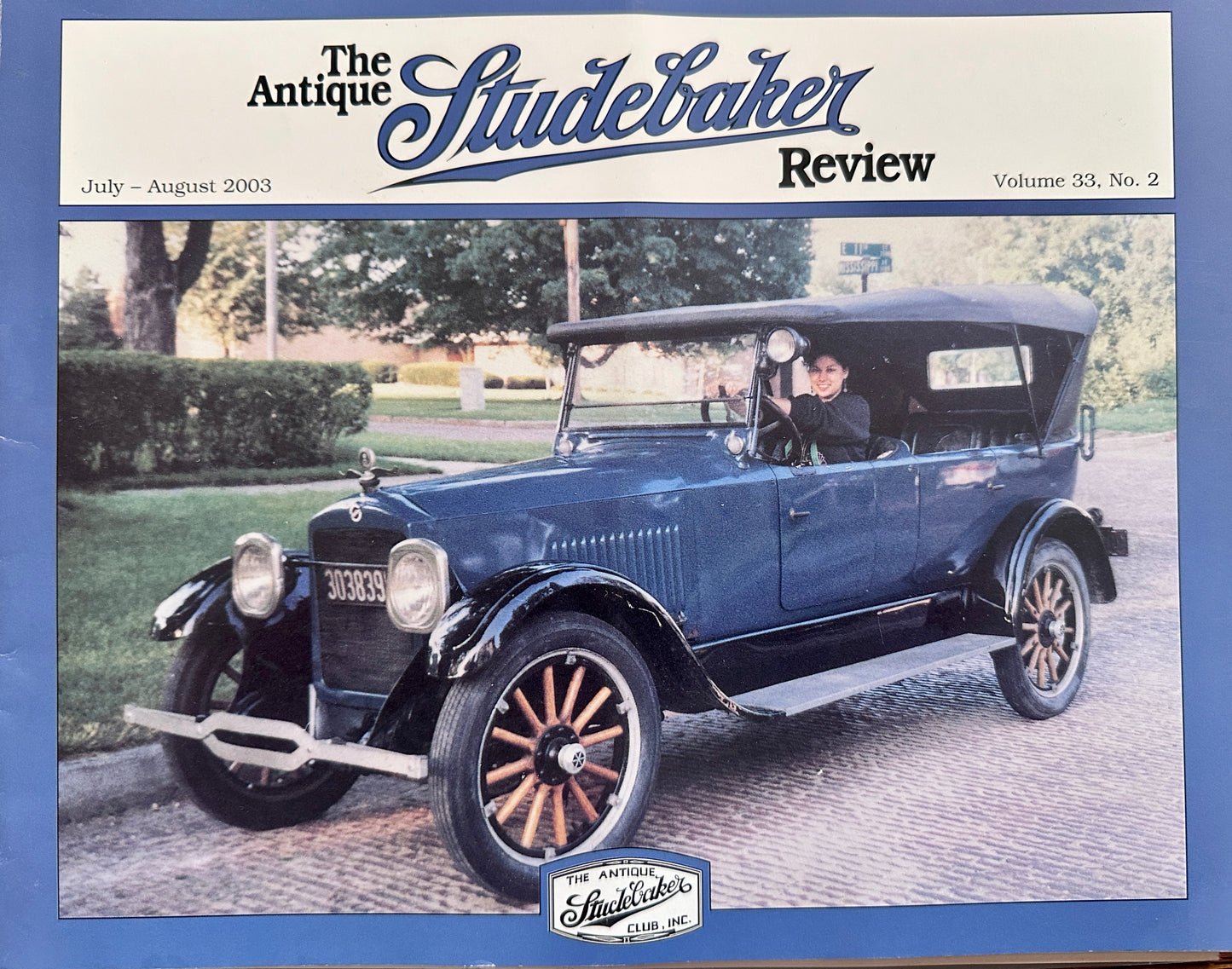 2003 Set of (4) The Antique Studebaker Review Set # STUD-10