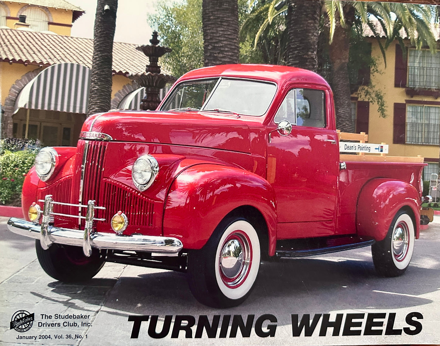 Complete Set of (12) Turning Wheels Studebaker Drivers Club Magazines 2004 - SDC-100