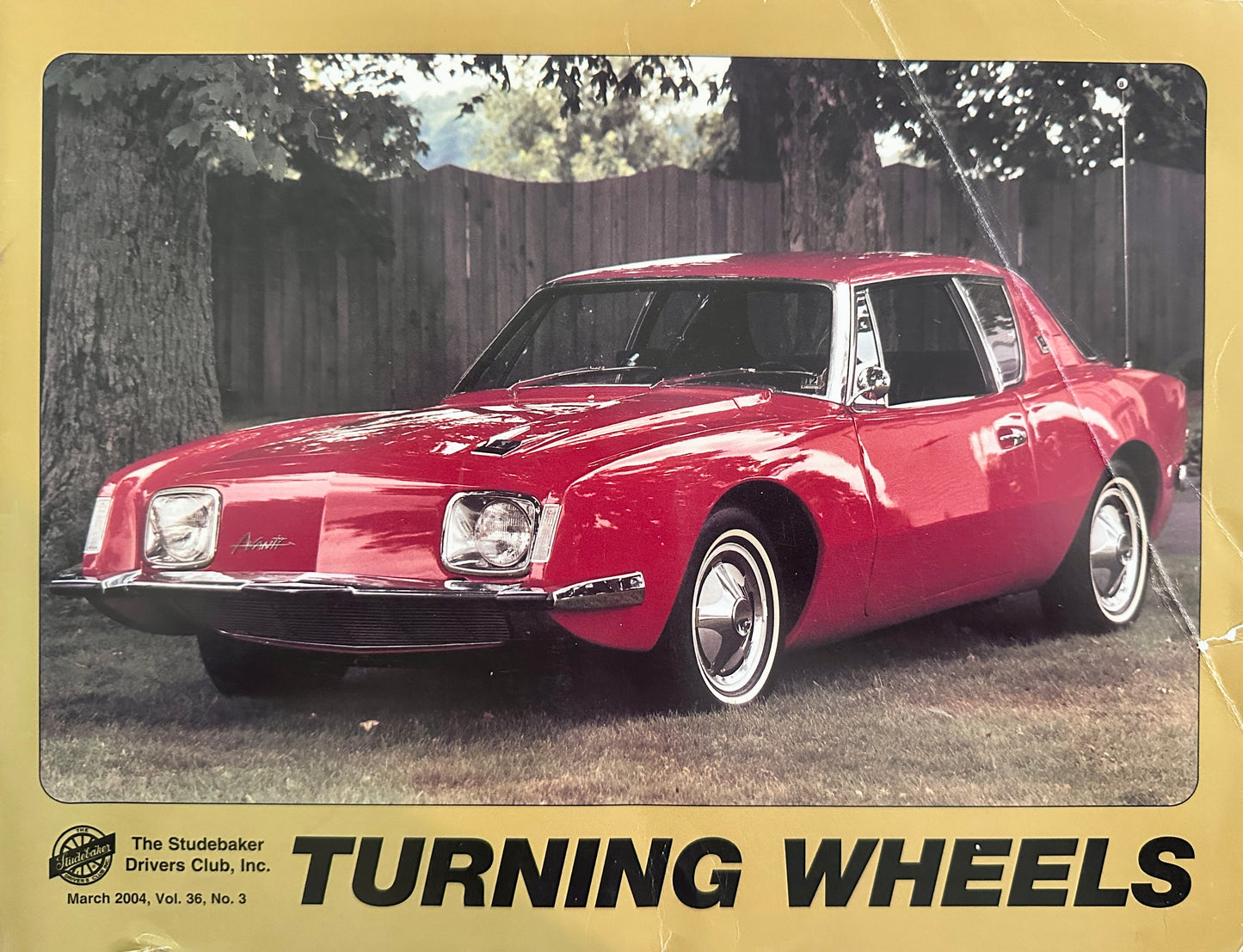 Complete Set of (12) Turning Wheels Studebaker Drivers Club Magazines 2004 - SDC-100