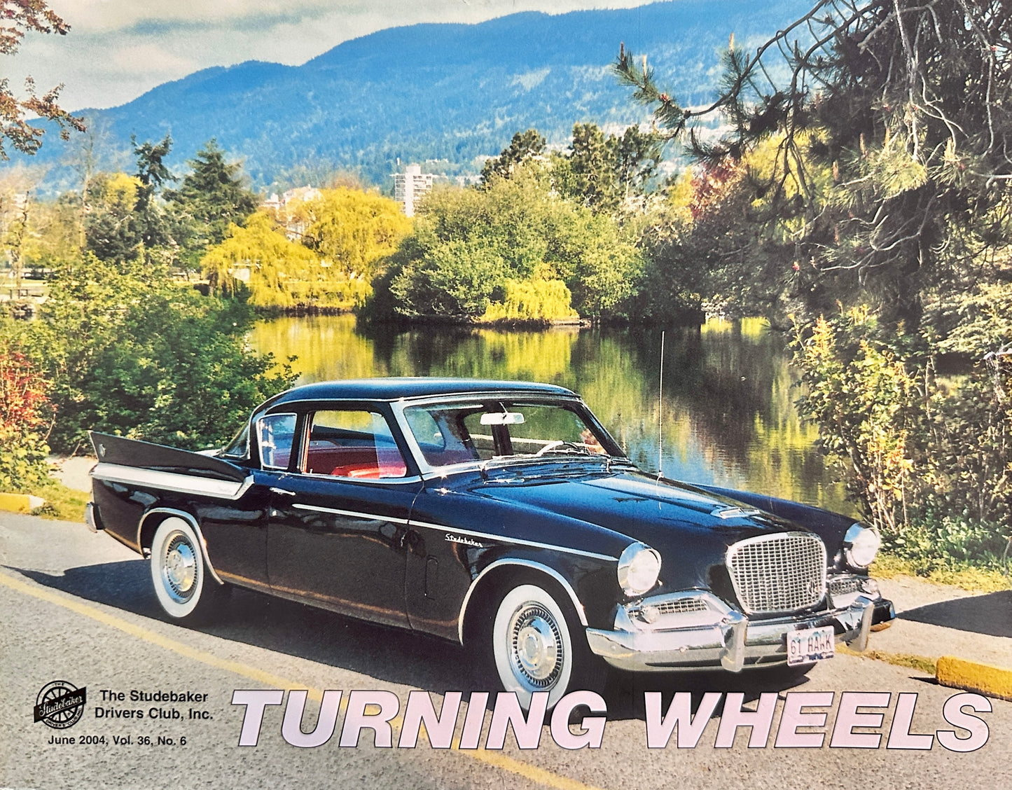 Complete Set of (12) Turning Wheels Studebaker Drivers Club Magazines 2004 - SDC-100