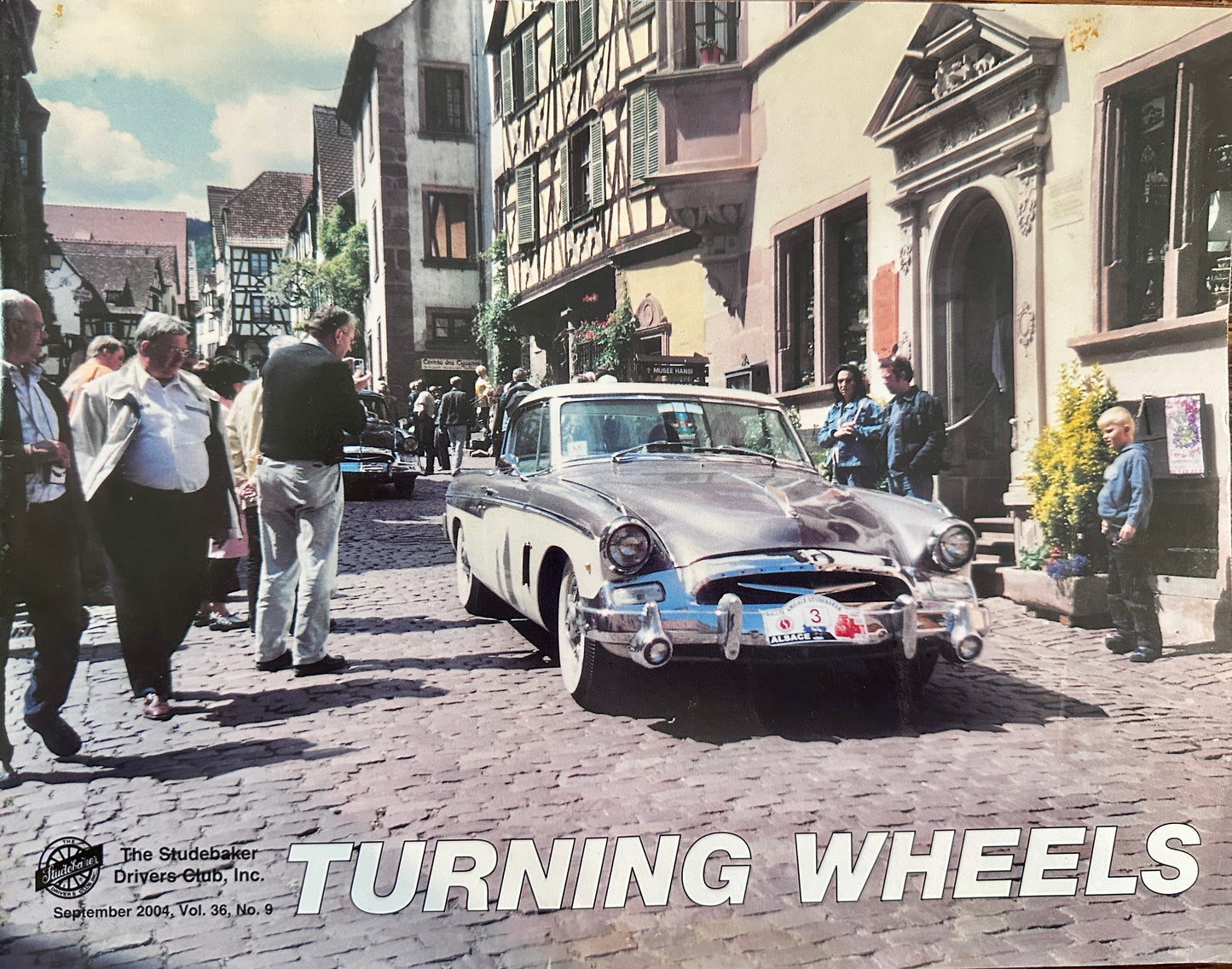 Complete Set of (12) Turning Wheels Studebaker Drivers Club Magazines 2004 - SDC-100