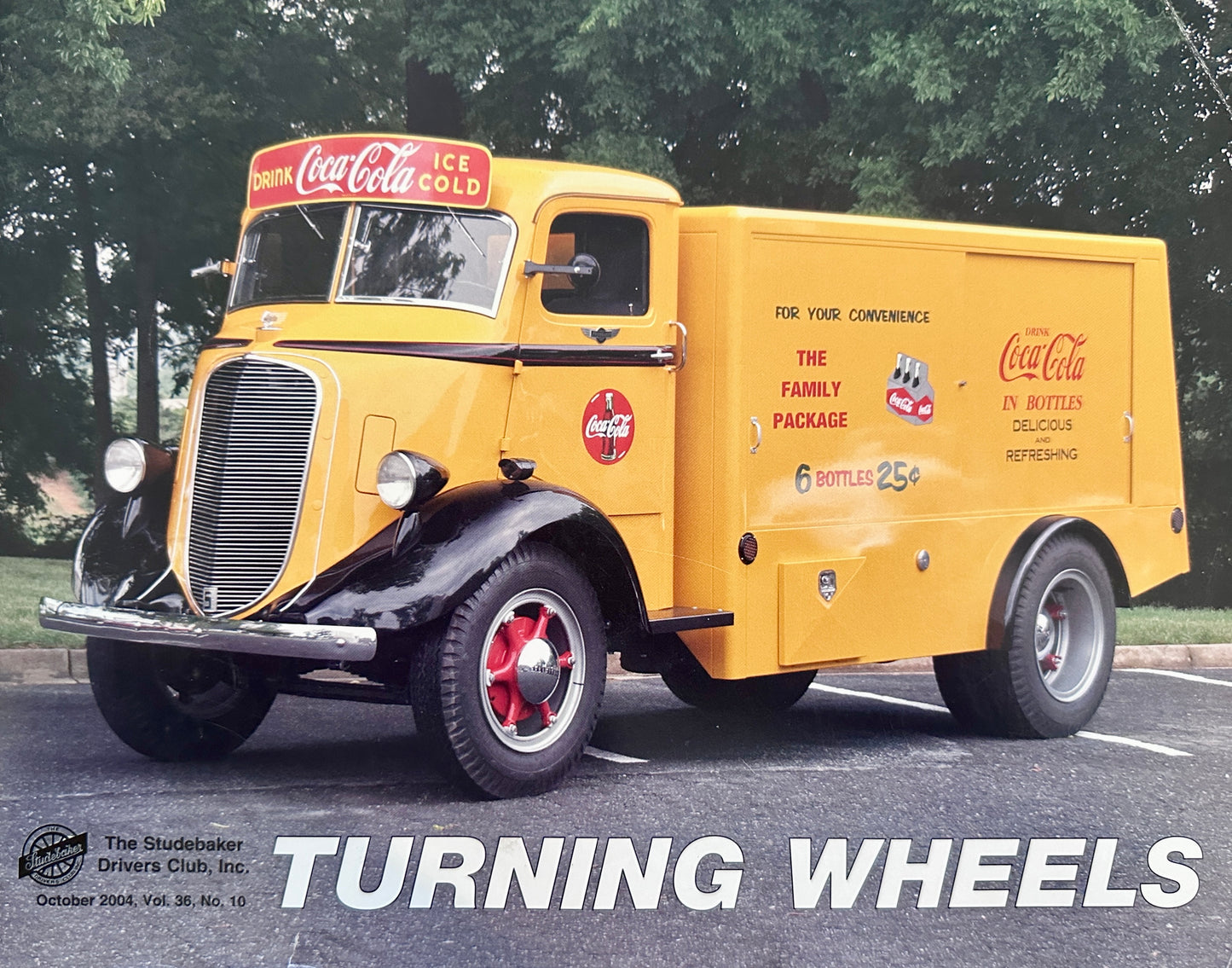 Complete Set of (12) Turning Wheels Studebaker Drivers Club Magazines 2004 - SDC-100
